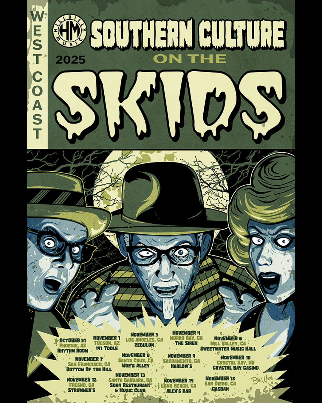 Southern Culture on the Skids Tour Poster 2026